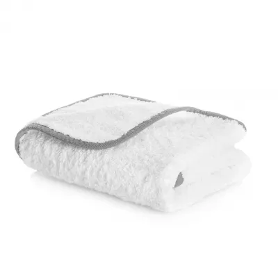 Portobello White/Steel Bath Towels