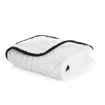 Portobello White/Black Bath Towels