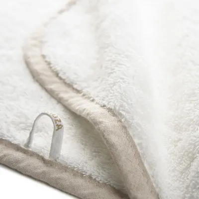 Linen Snow Bath Towels