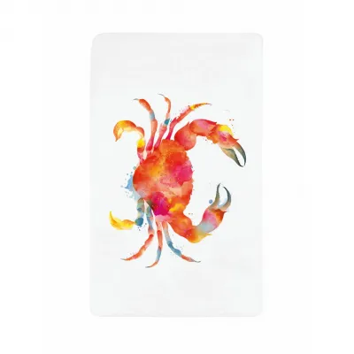 Crab Multicolor Beach Towel 39" x 79"