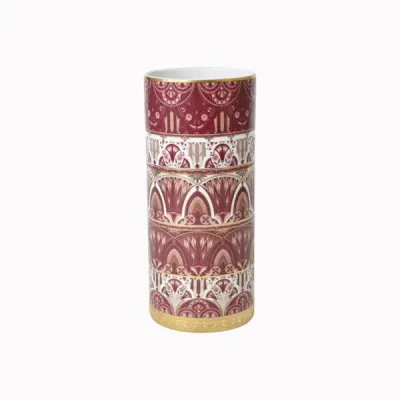 Rêves Du Nil Pourpre Or Vase 28Cm