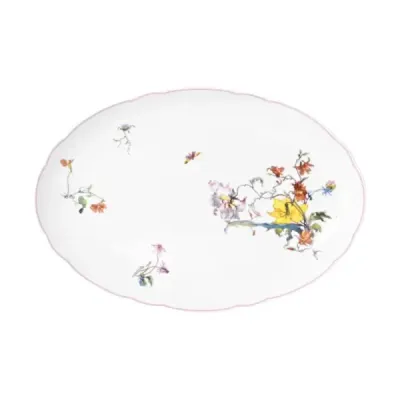 Fleurs D’Auteuil Oval Platter