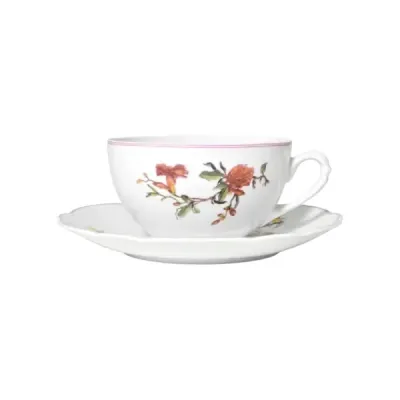 Fleurs D’Auteuil Cappuccino Cup And Saucer