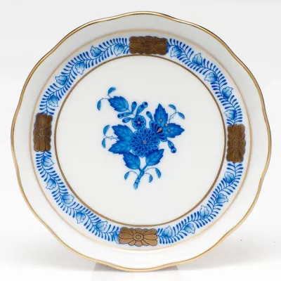 Chinese Bouquet Blue Coaster 4 In D