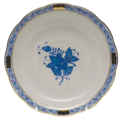 Chinese Bouquet Blue Tea Saucer 6 in D