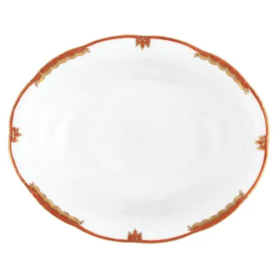 Princess Victoria Rust Oval Vegetable Dish