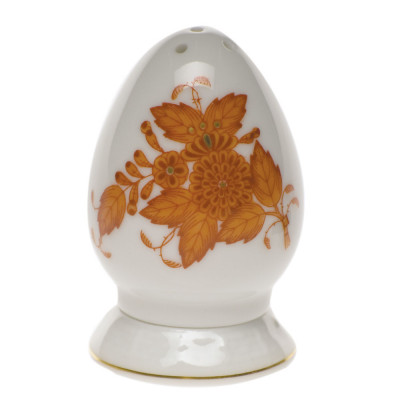 Chinese Bouquet Rust Salt Shaker Multi Hole 2.5 in H