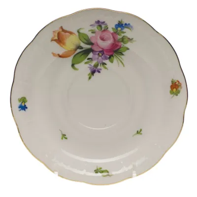 Printemps Motif 02 Multicolor Tea Saucer 6 in D