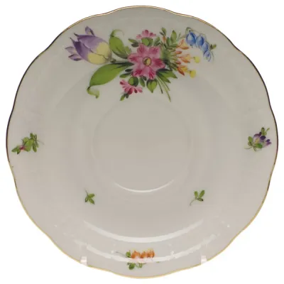 Printemps Motif 04 Multicolor Tea Saucer 6 in D