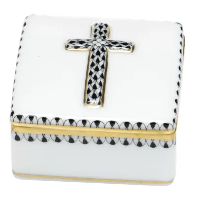 Prayer Box Black 2 in L X 1.5 in H