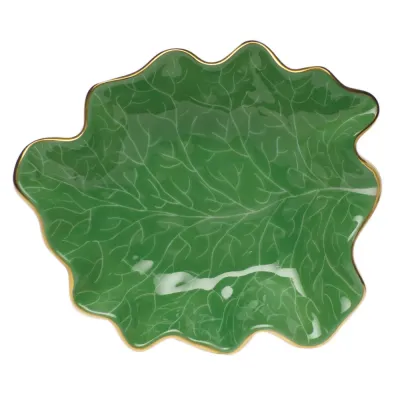 Small Leaf Dish Natural 3.75 in L