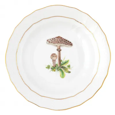 Mushroom Multicolor Luncheon Plate Motif 05