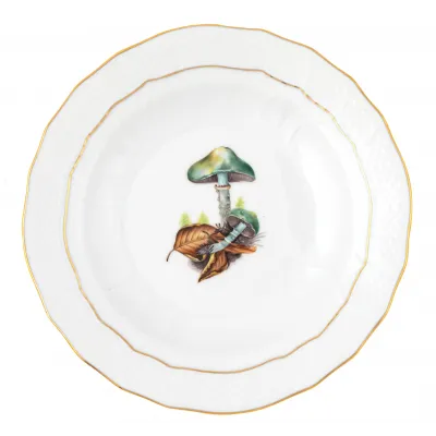 Mushroom Multicolor Luncheon Plate Motif 06