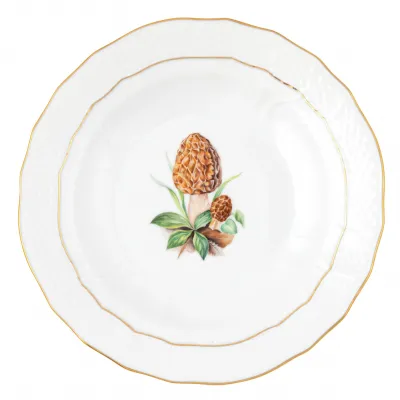 Mushroom Multicolor Luncheon Plate Motif 10