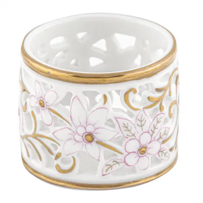 Pierced Napkin Ring Raspberry