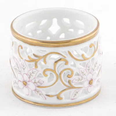 Pierced Napkin Ring Raspberry