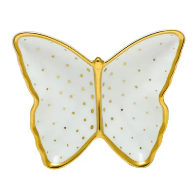Connect The Dots Multicolor Butterfly Dish 4.25 in L X 1 in H