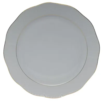 Golden Edge Round Platter 13.75 in D