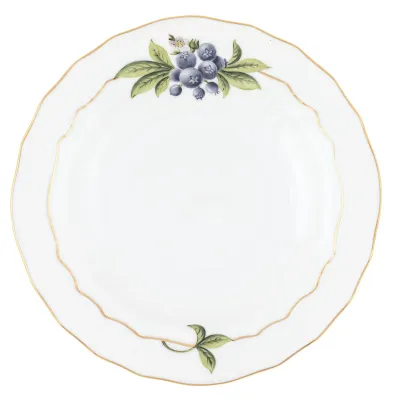 Summer Harvest Blueberry Multicolor Dessert Plate