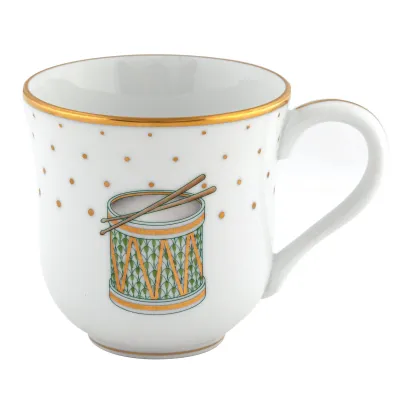 Christmas Drum Forest Green Mug