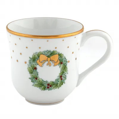 Christmas Wreath Forest Green Mug