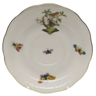 Rothschild Bird Motif 03 Multicolor Tea Saucer