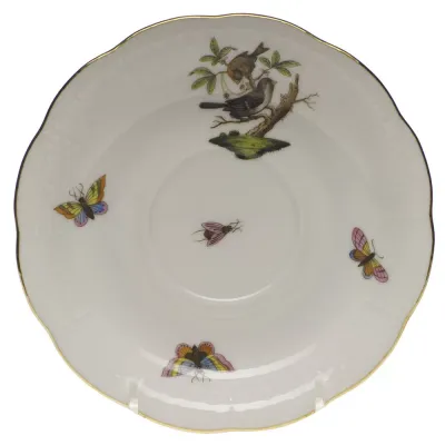 Rothschild Bird Motif 04 Multicolor Tea Saucer