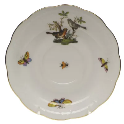 Rothschild Bird Motif 05 Multicolor Tea Saucer