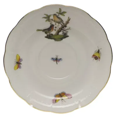 Rothschild Bird Motif 08 Multicolor Tea Saucer