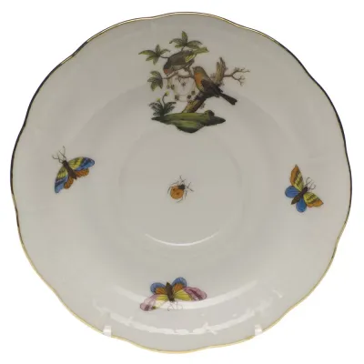 Rothschild Bird Motif 10 Multicolor Tea Saucer