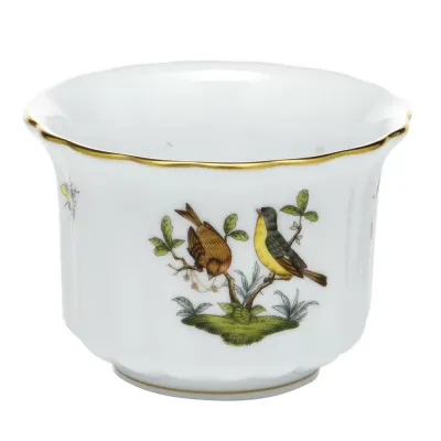 Rothschild Bird Multicolor Mini Cachepot 4.5 in L X 4.5 in H