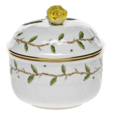 Rothschild Garden Multicolor Covered Sugar with Rose