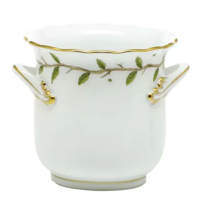 Rothschild Garden Multicolor Mini Cachepot With Handles 4.75 in L X 3.75 in H