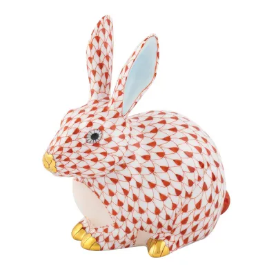 Chubby Bunny Rust 3.75 in L X 2.25 in W X 4 in H