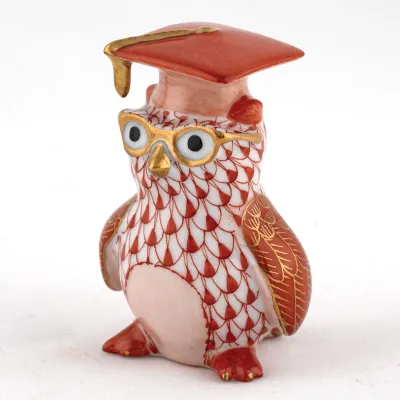 Graduation Owl Rust