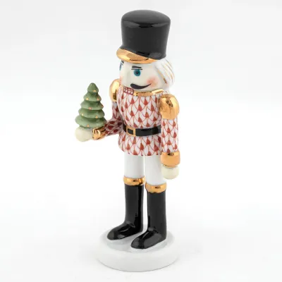 Nutcracker with Christmas Tree Rust