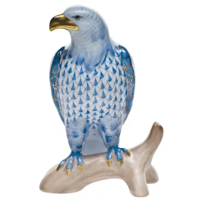 Small Bald Eagle Blue 2.5 in L X 5 in H