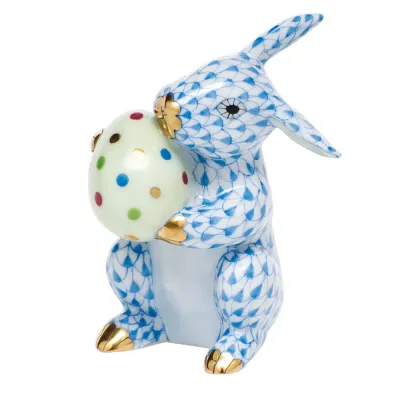 Easter Bunny Blue 1.75 in L X 2.25 in H