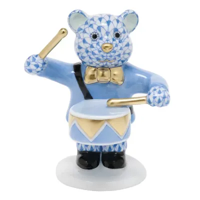 Little Drummer Bear Blue
