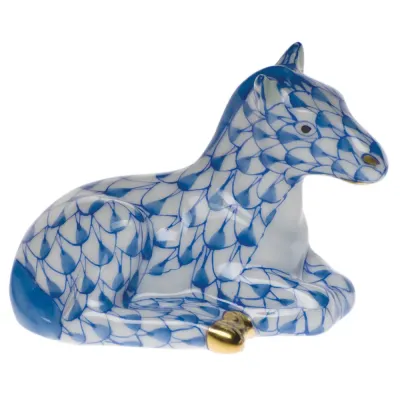 Miniature Horse Blue 1.75 in L X 1.25 in H