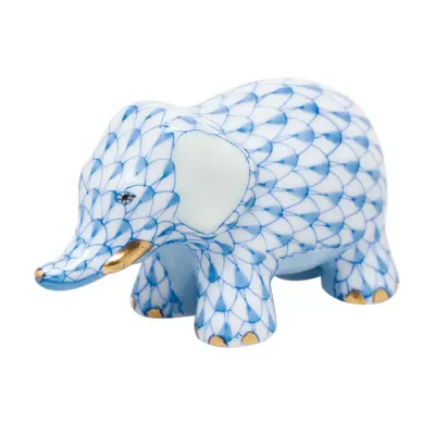 Little Elephant Blue 2.25 in L X 1.25 in H