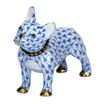 Frenchie Blue 3.25 in L X 2.25 in H