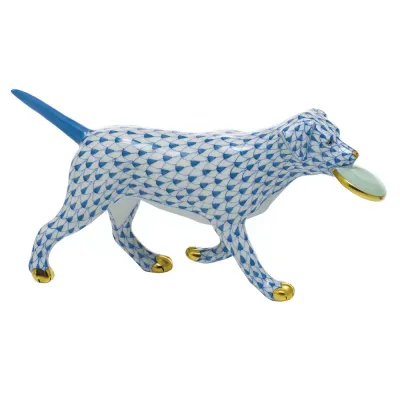 Frisbee Dog Blue 6.75 In L X 1.75 In W X 3.5 In H