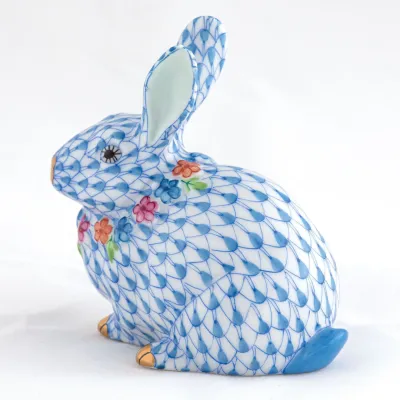 Flower Bunny Blue