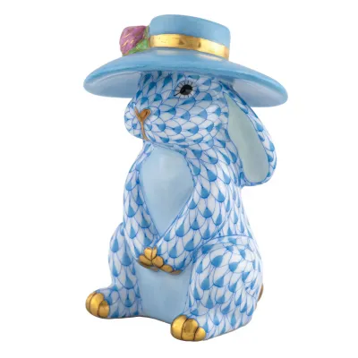 Derby Bunny Blue 2.25 in L X 2.25 in W X 3.25 in H