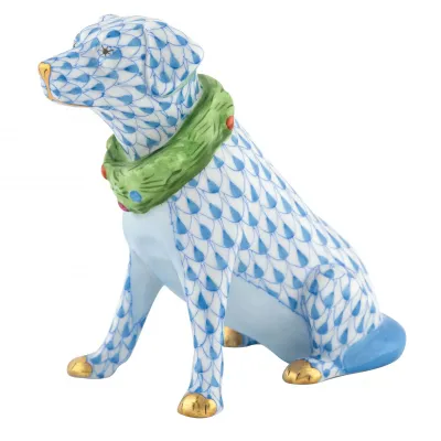 Holiday Dog Blue