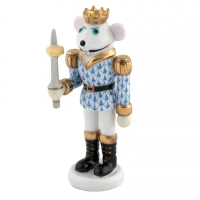 Mouse King Nutcracker Blue