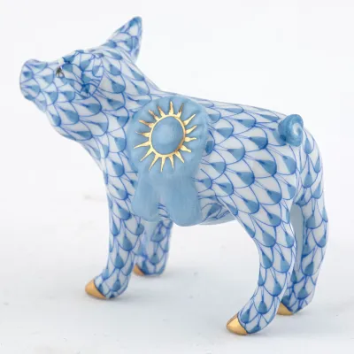 Blue Ribbon Pig Blue