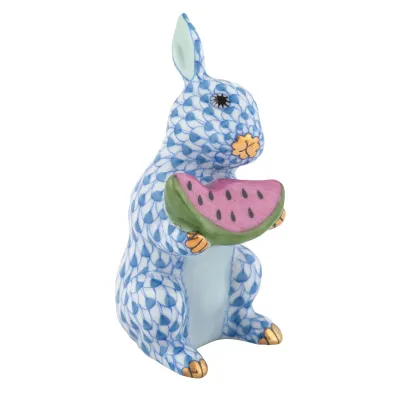 Bunny with Watermelon Blue