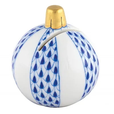 Ornament Place Card Holder Sapphire 2 in H X 1.75 in D